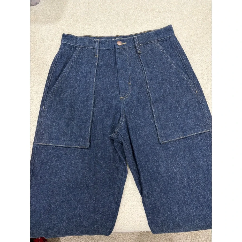 Oliver Logan Wide Leg Jean 30 Brushed Carpenter Relaxed Easton Aberdeen 28.5